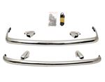 Stainless Steel Bumper Set - Front and Rear - TR4A-5-250 - RF4230
